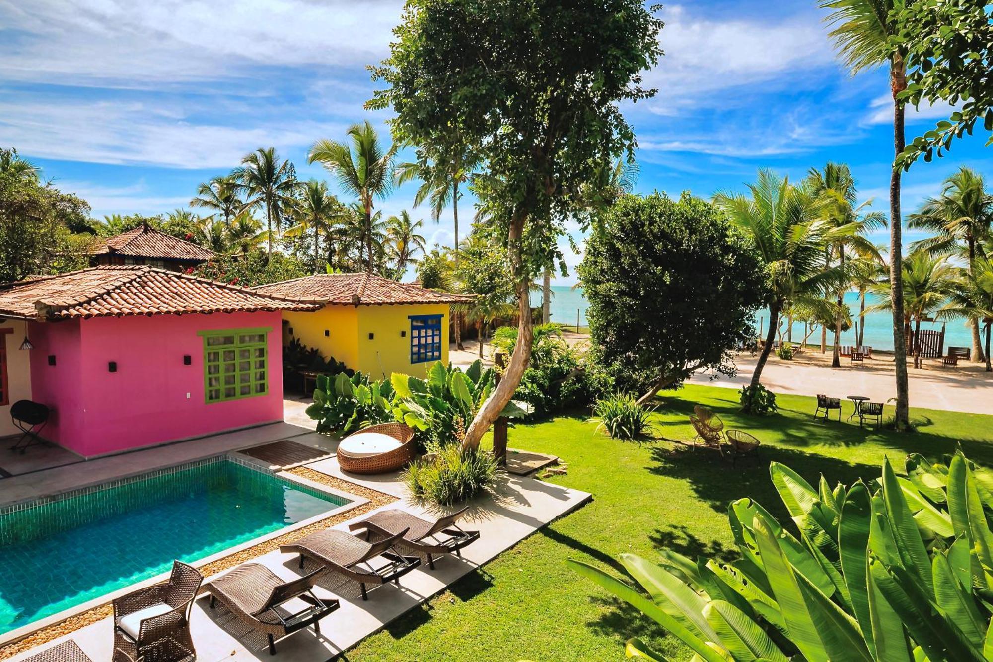 Pousada Villa Taina - Arraial D'Ajuda, Bahia Porto Seguro Exterior foto